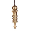 Dowsing pendulum Isis 4 resonators - gold plated