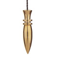 Dowsing pendulum Karnak - gold plated Dowsing pendulum Karnak - gold plated