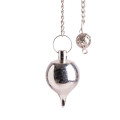 Radiestezijsko nihalo Kaplja - večje, posrebreno