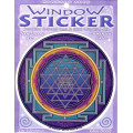 Nalepka za steklo Sri yantra Nalepka za steklo Sri yantra