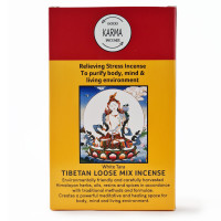 Tibetanska kadilna mešanica za sproščanje White Tara - Bela Tara, 130-140 g