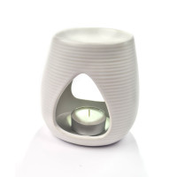 Izparilnik za eterična olja - bela keramika