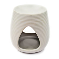 Izparilnik za eterična olja - bela keramika