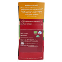 Čaj Moringa Hibiscus - Morniga Hibiskus Organic India - 25 čajnih vrečk
