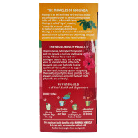 Čaj Moringa Hibiscus - Morniga Hibiskus Organic India - 25 čajnih vrečk