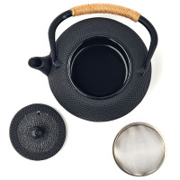 Litoželezni čajnik Tetsukyusu, emajliran, 1,2 l