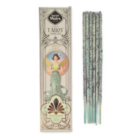 Embalaža Sagrada Madre Tarot Angels Protector in dišeče palčke s turkizno modrim prahom