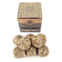 Kadilne bombice Bosvelija (Olibanum) - Beli žajbelj - Premium Sagrada Madre