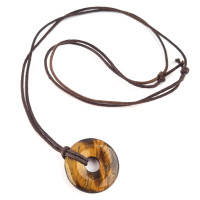 obesek Tigrovo oko donut