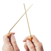 Radiestezijska L antena z bakrenimi ročaji 22 cm