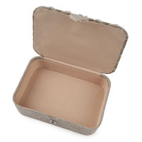 Šatulja za nakit ali tarot karte v bež zlati barvi - Roža življenja