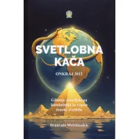 Naslovnica slovenske knjige Svetlobna kača avtorja Drunvala Melchizedeka