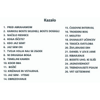 kazalo
Tvoja vera je tvoja usoda