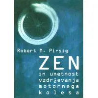 Naslovnica knjige Zen in umetnost vzdrževanje motornega kolesa, avtorja Roberta M. Pirsiga
