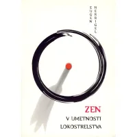 Naslovnica knjige Zen v umetnosti lokostrelstva, avtorja Eugen Herrigel