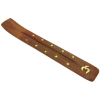 Holder for incense sticks OM, wood