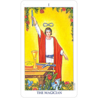 Karte Radiant Rider-Waite tarot v pločevinki