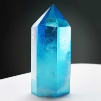 Kristal Aqua aura polirana špica 60 - 80g