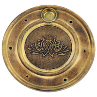 Holder for incense sticks Lotus, wood