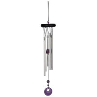 Vetrni zvon Woodstock Chakra chimes - Amethyst - Ametist CCAM