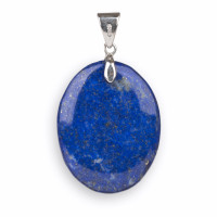 Obesek Lapis lazuli s srebrnim obeskom