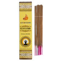 Incense sticks Ayurvedic Meditation 15 g