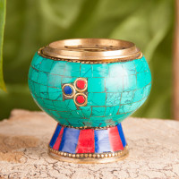 Posodica za kadila z mrežico Mozaik, mala