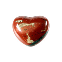 Srce rdeči jaspis 40 - 45 mm