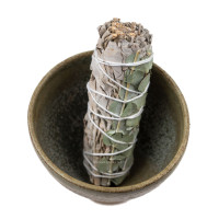 Incense white sage - eucalyptus, small smudge stick