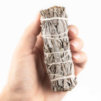 kadilo beli žajbelj white sage zvitek