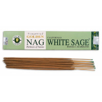 Golden Nag White Sage incense sticks 15g