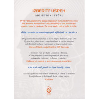 Zadaj: Izberite uspeh