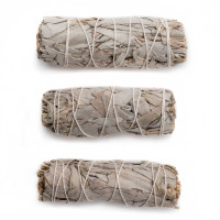 White sage in smudge sticks 3 x 30 g