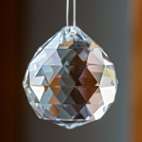 Kristalna krogla Feng šuj 4 cm