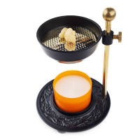 Incense burner with mesh and adjustable height - Kunari