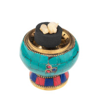 Posodica za kadila z mrežico Mozaik, mala