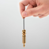 Radiestezijsko nihalo Izis 6 rezonatorjev - pozlačeno