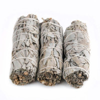 White Sage - Baby Smudge, 3 pcs