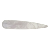 Crystal quartz massage wand
