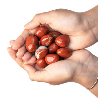 Ročni kamen rdeči jaspis