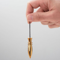 Radiestezijsko nihalo Karnak - pozlačeno