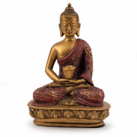 Buddha statue in meditation 13 cm