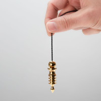 Radiestezijsko nihalo Izis 4 rezonatorji - pozlačeno