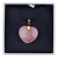 Roze quartz pendant