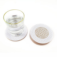 Podstavki za kozarce ali skodelice Roža življenja Set 6 kosov