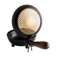 Posoda za kadilo z ročajem - kadilnica Sonce, železna