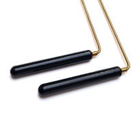 Radiestezijska L antena z lesenimi ročaji 38 cm