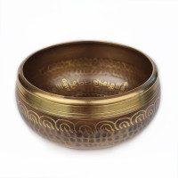 Tibetanska posoda z budo i n mantro