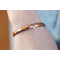 Zapestnica iz bakra, gladka