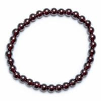 Garnet bracelet 6 mm